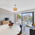 South-of-france T2 Neuf De Gamme, Climatise, Parking Gratuit, 2eme Ligne Balcon * كارنو بلاج