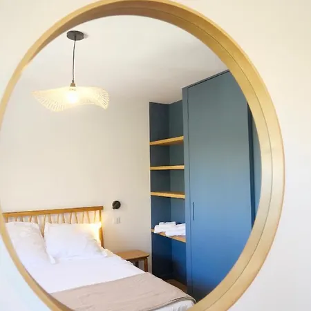 Apartment South-of-france T2 Neuf De Gamme, Climatise, Parking Gratuit, 2eme Ligne Balcon