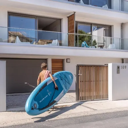 South-of-france T2 Neuf De Gamme, Climatise, Parking Gratuit, 2eme Ligne Balcon * Carnon-Plage